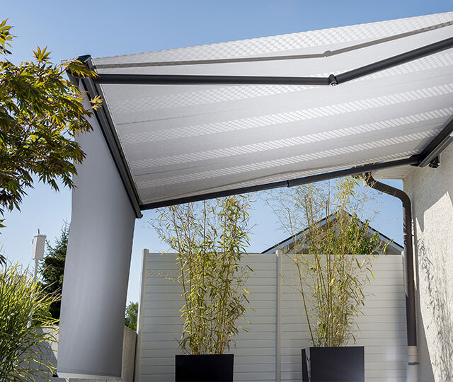 Store banne Tookan blanc