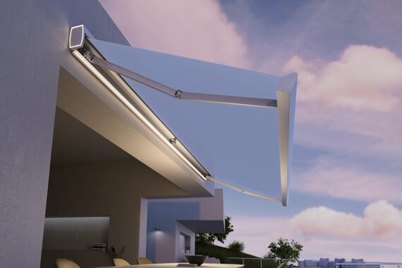 Store banne Condor avec led