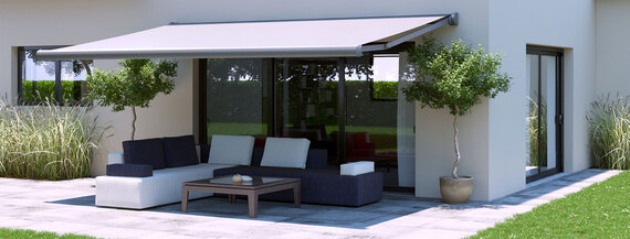 Store coffre terrasse Malaga